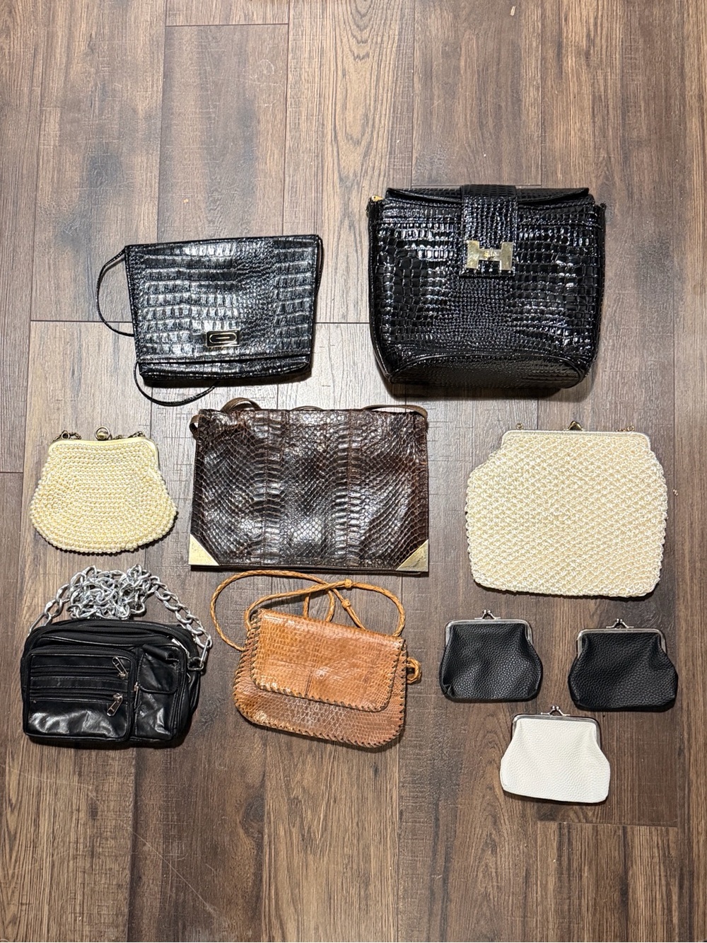 Vintage Mixed Lot of Clutches & purses and coin purses